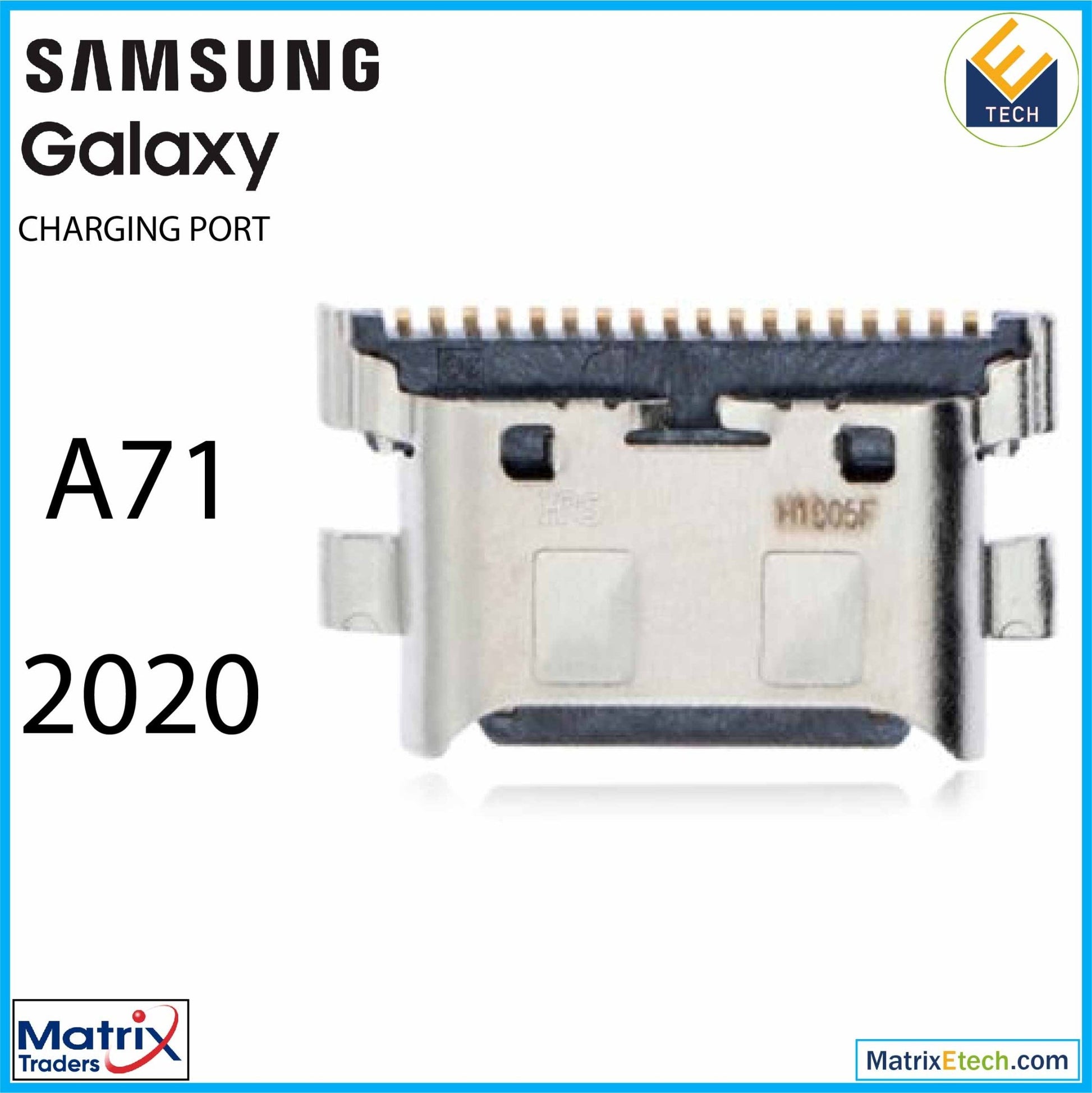 Samsung A71 (A715 2020) Charging Port Only (Soldering Required) - Matrix Traders