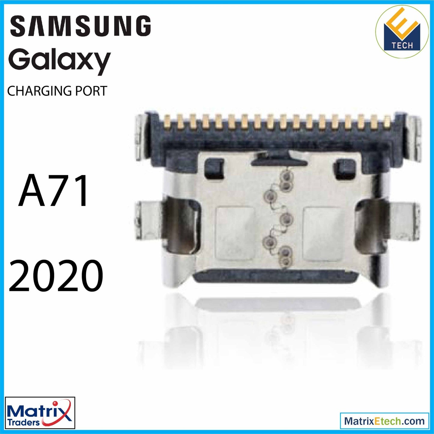 Samsung A71 (A715 2020) Charging Port Only (Soldering Required) - Matrix Traders