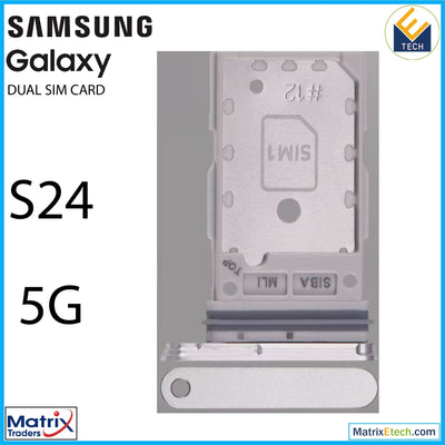 Samsung Galax S24 5G Dual Sim Card Tray - Matrix Traders