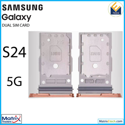 Samsung Galax S24 5G Dual Sim Card Tray - Matrix Traders