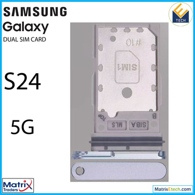 Samsung Galax S24 5G Dual Sim Card Tray - Matrix Traders