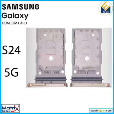 Samsung Galax S24 5G Dual Sim Card Tray - Matrix Traders