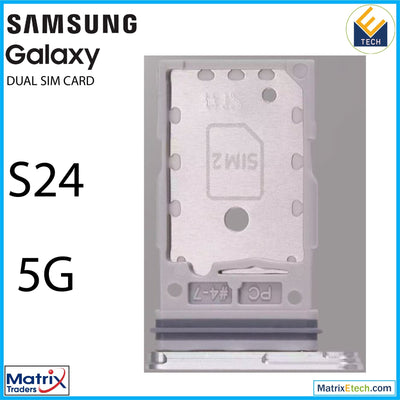 Samsung Galax S24 5G Dual Sim Card Tray - Matrix Traders