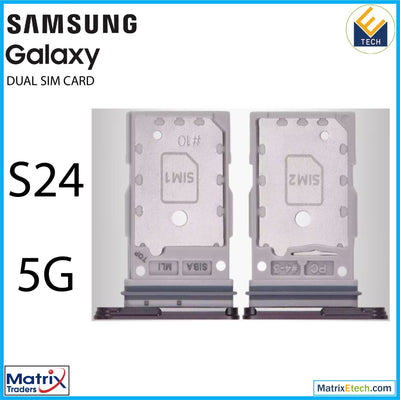 Samsung Galax S24 5G Dual Sim Card Tray - Matrix Traders