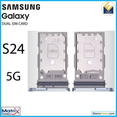 Samsung Galax S24 5G Dual Sim Card Tray - Matrix Traders