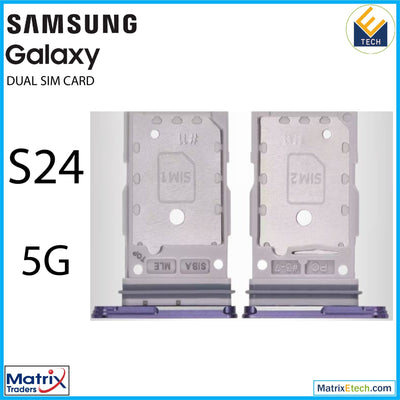 Samsung Galax S24 5G Dual Sim Card Tray - Matrix Traders