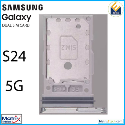 Samsung Galax S24 5G Dual Sim Card Tray - Matrix Traders