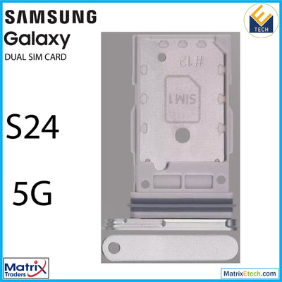 Samsung Galax S24 5G Dual Sim Card Tray - Matrix Traders