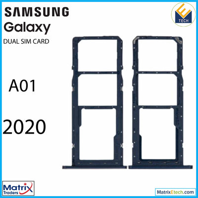 Samsung Galaxy A01 (A015 2020) Dual Sim Card Tray - Matrix Traders