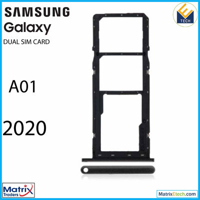 Samsung Galaxy A01 (A015 2020) Dual Sim Card Tray - Matrix Traders