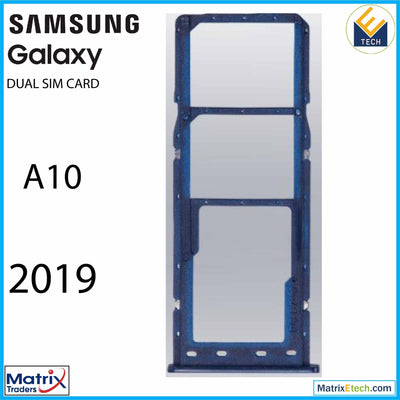 Samsung Galaxy A10 (A105 2019) Dual Sim Card Tray - Matrix Traders