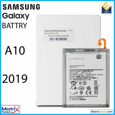 Samsung Galaxy A10 (A105 2019) Replacement Battery (EB - BA750ABUN) (Service Pack) - Matrix Traders