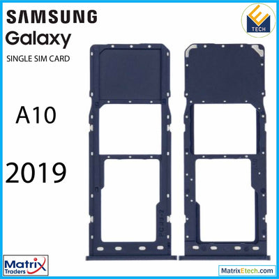 Samsung Galaxy A10 (A105 2019) Single Sim Card Tray - Matrix Traders