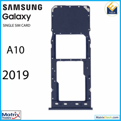 Samsung Galaxy A10 (A105 2019) Single Sim Card Tray - Matrix Traders