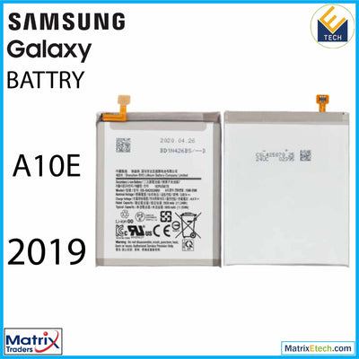 Samsung Galaxy A10E (A102 2019) Replacement Battery (EB - BA202ABU) - Matrix Traders