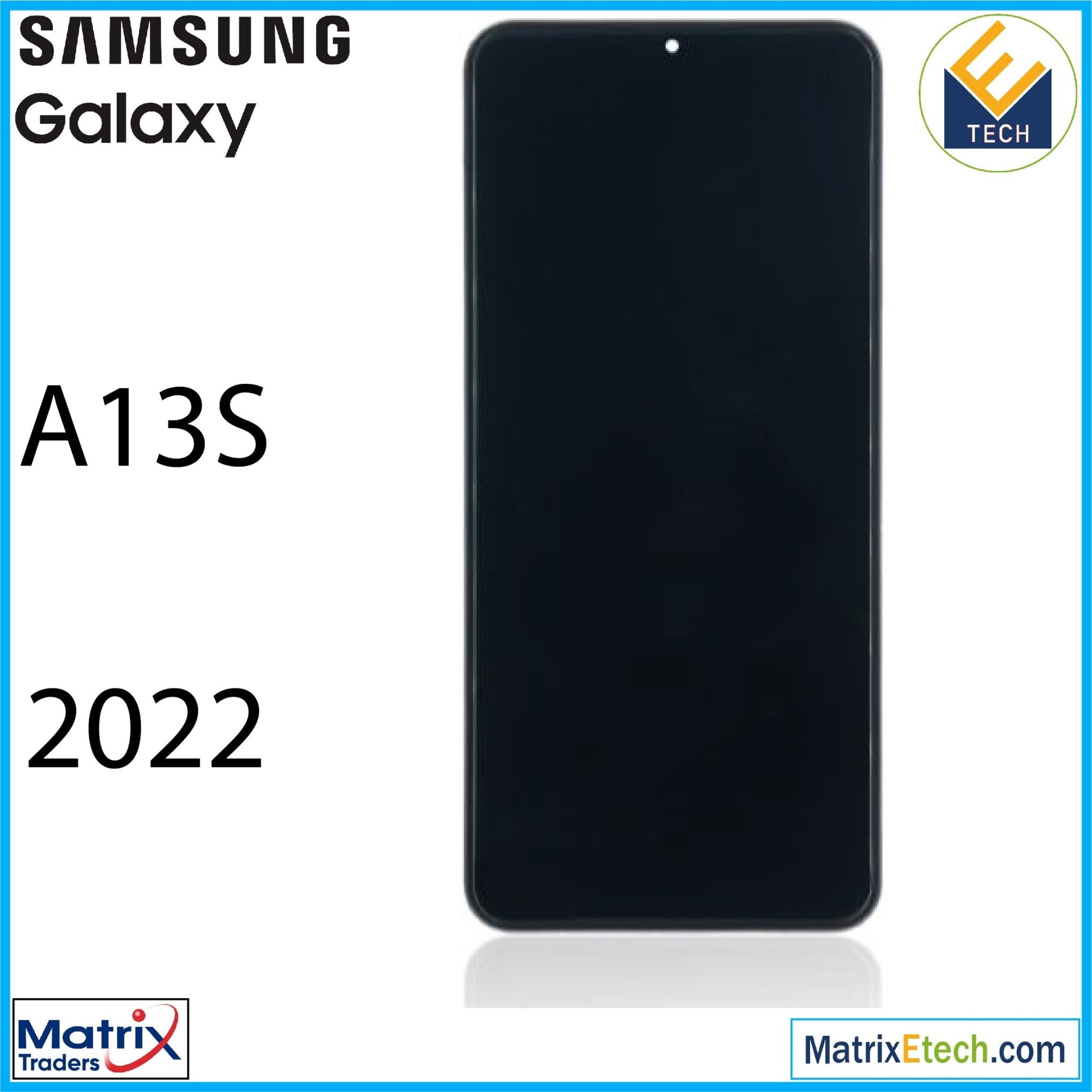 Samsung Galaxy A13s 5G (A137 2022) LCD Assembly With Frame (Service Pack) - Matrix Traders