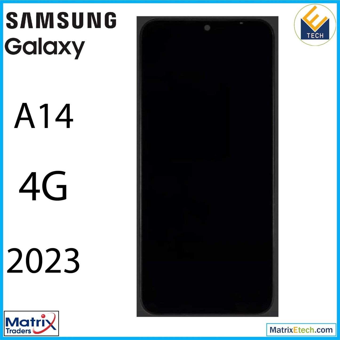 Samsung Galaxy A13s (A137 2022) LCD Assembly With Frame (Refurbished) - Matrix Traders