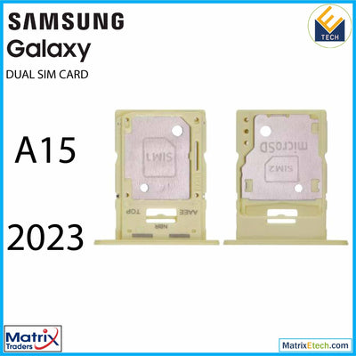 Samsung Galaxy A15 (A155 2023) Dual Sim Card Tray - Matrix Traders