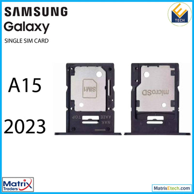 Samsung Galaxy A15 (A155 2023) Single Sim Card Tray - Matrix Traders