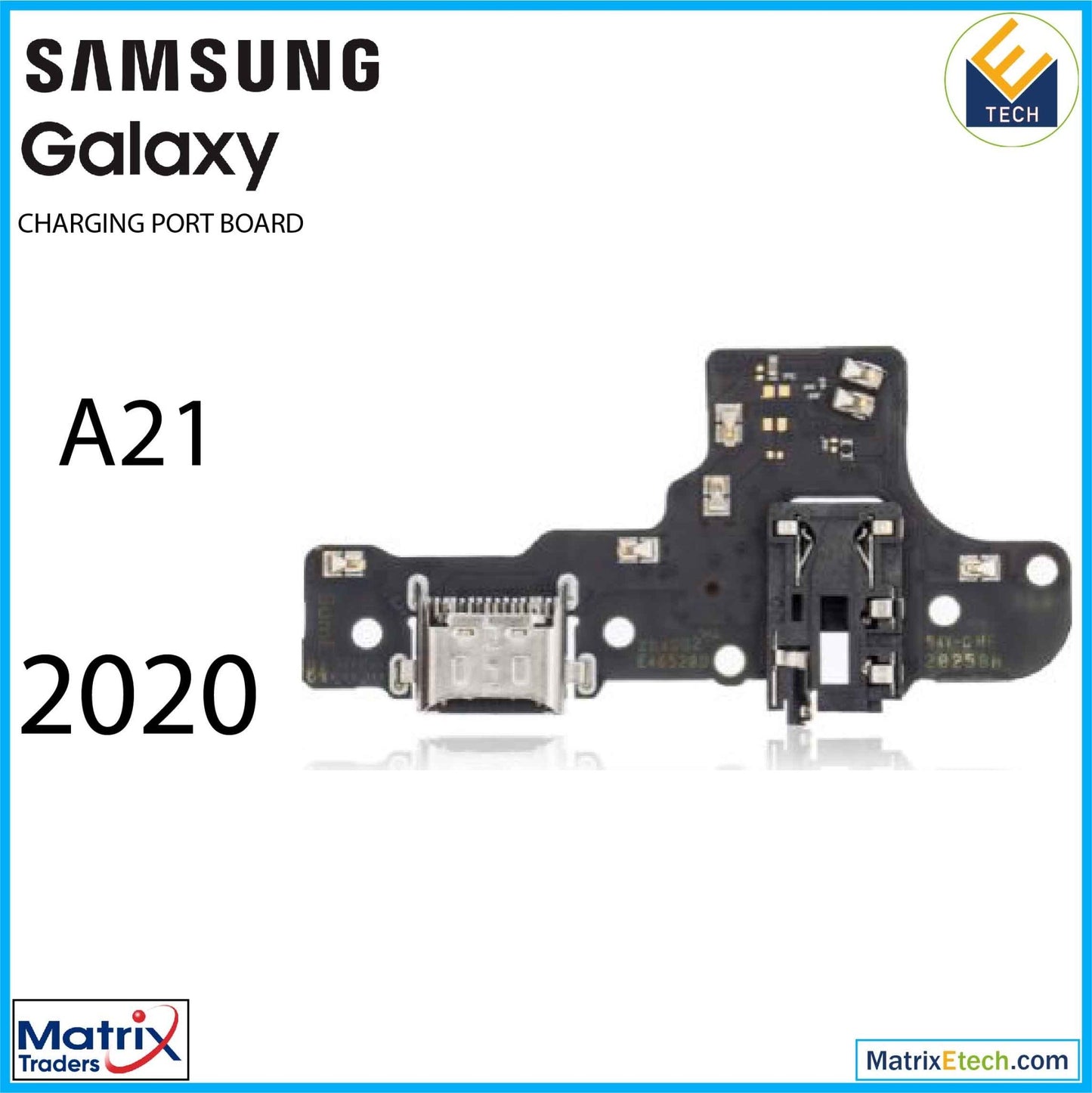 Samsung Galaxy A21 (A215 2020) Charging Port With Headphone Jack (Premium) - Matrix Traders