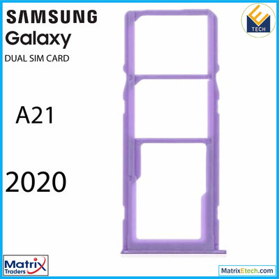 Samsung Galaxy A21 (A215 2020) Dual Sim Card Tray - Matrix Traders