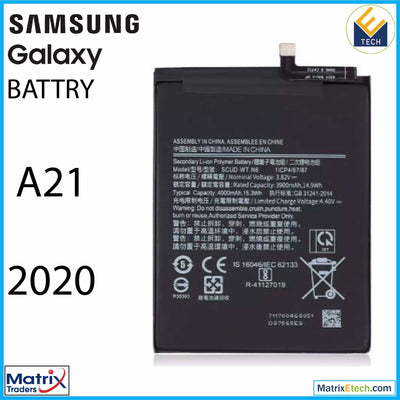 Samsung Galaxy A21 (A215 2020) Replacement Battery (SCUD - WT - N6) - Matrix Traders