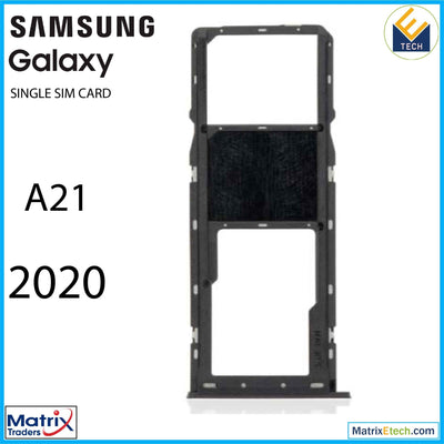 Samsung Galaxy A21 (A215 2020) Single Sim Card Tray - Matrix Traders