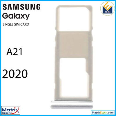 Samsung Galaxy A21 (A215 2020) Single Sim Card Tray - Matrix Traders