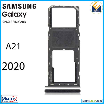 Samsung Galaxy A21 (A215 2020) Single Sim Card Tray - Matrix Traders