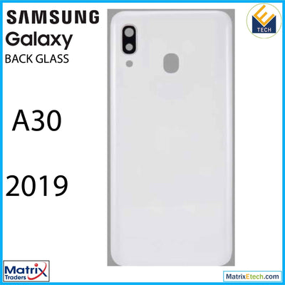 Samsung Galaxy A30 (A305 2019) Back cover Glass With Camera Lens - Matrix Traders