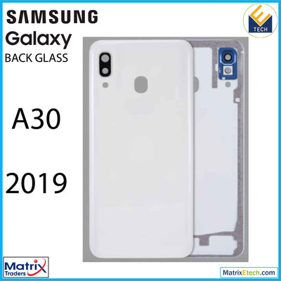 Samsung Galaxy A30 (A305 2019) Back cover Glass With Camera Lens - Matrix Traders