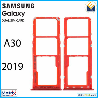 Samsung Galaxy A30 (A305 2019) Dual Sim Card Tray - Matrix Traders