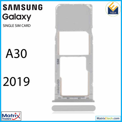 Samsung Galaxy A30 (A305 2019) Single Sim Card Tray - Matrix Traders