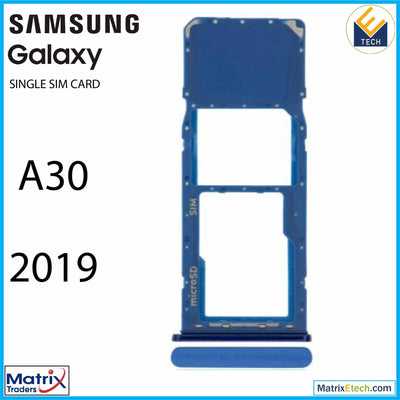 Samsung Galaxy A30 (A305 2019) Single Sim Card Tray - Matrix Traders