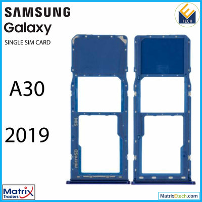 Samsung Galaxy A30 (A305 2019) Single Sim Card Tray - Matrix Traders