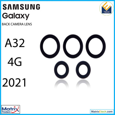 Samsung Galaxy A32 4G (A325 2021) Back Camera Lens With Adhesive (10 Pack) - Matrix Traders