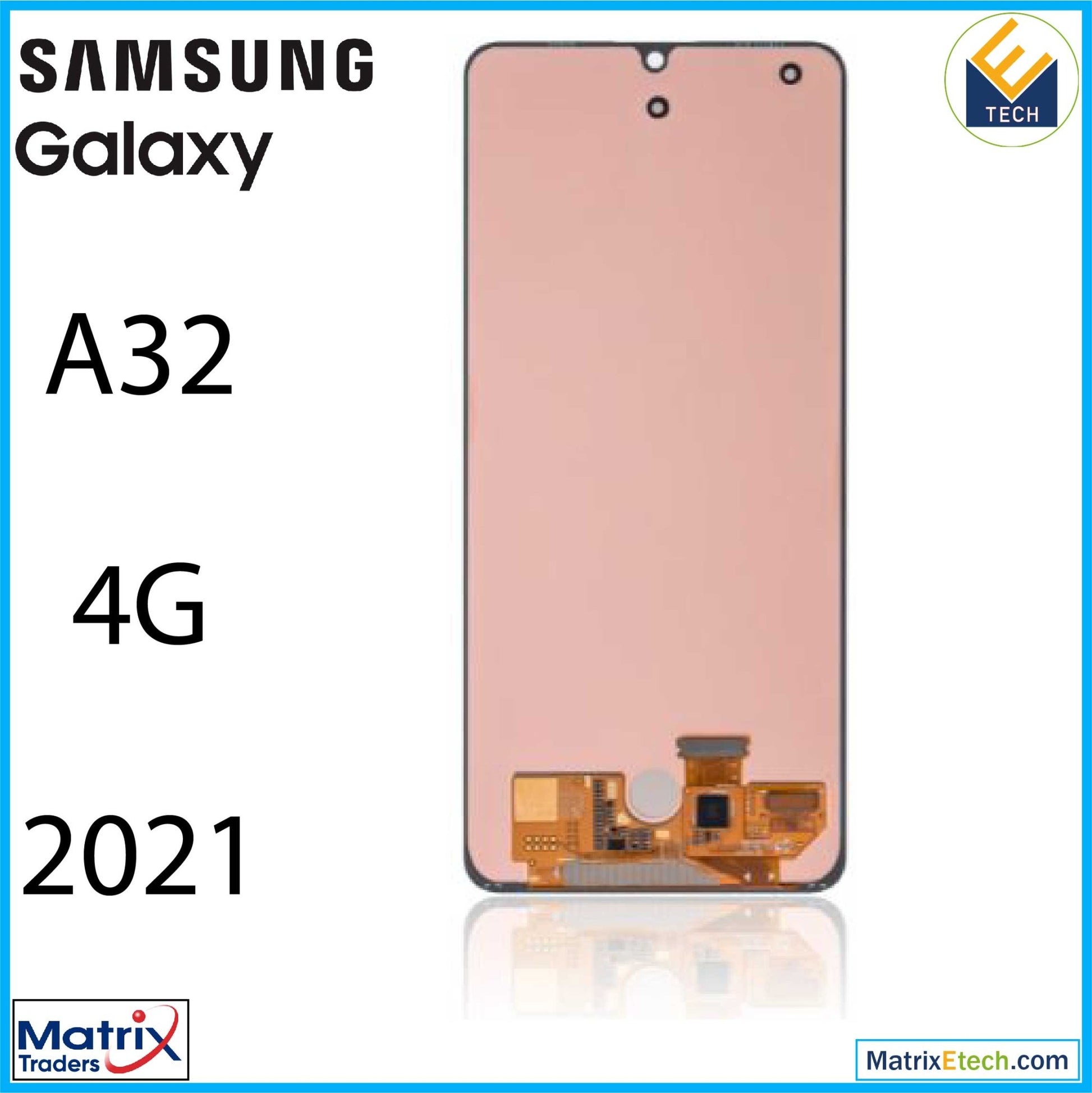 Samsung Galaxy A32 4G (A325 2021) LCD Assembly Without Frame (Aftermarket Incell) - Matrix Traders