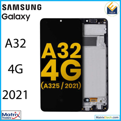 Samsung Galaxy A32 4G (A325 2021) OLED Assembly With Frame (Refurbished) - Matrix Traders