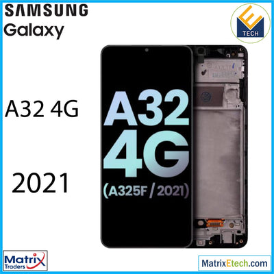 Samsung Galaxy A32 4G (A325F 2021) LCD Assembly With Frame (Service Pack) - Matrix Traders