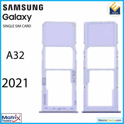 Samsung Galaxy A32 (A325 2021) Single Sim Card Tray - Matrix Traders