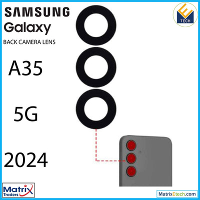 Samsung Galaxy A35 5G (A356 2024) Back Camera Lens (Glass Only) With Adhesive - Matrix Traders