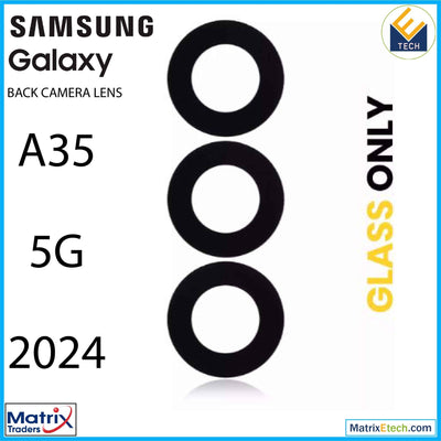 Samsung Galaxy A35 5G (A356 2024) Back Camera Lens (Glass Only) With Adhesive - Matrix Traders