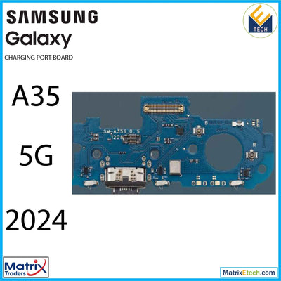 Samsung Galaxy A35 5G (A356 2024) Charging Port With Board (Aftermarket Plus) - Matrix Traders