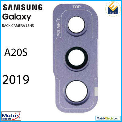 Samsung Galaxy A50S (A507 2019) Back Camera Glass Lens And Cover Bezel - Matrix Traders