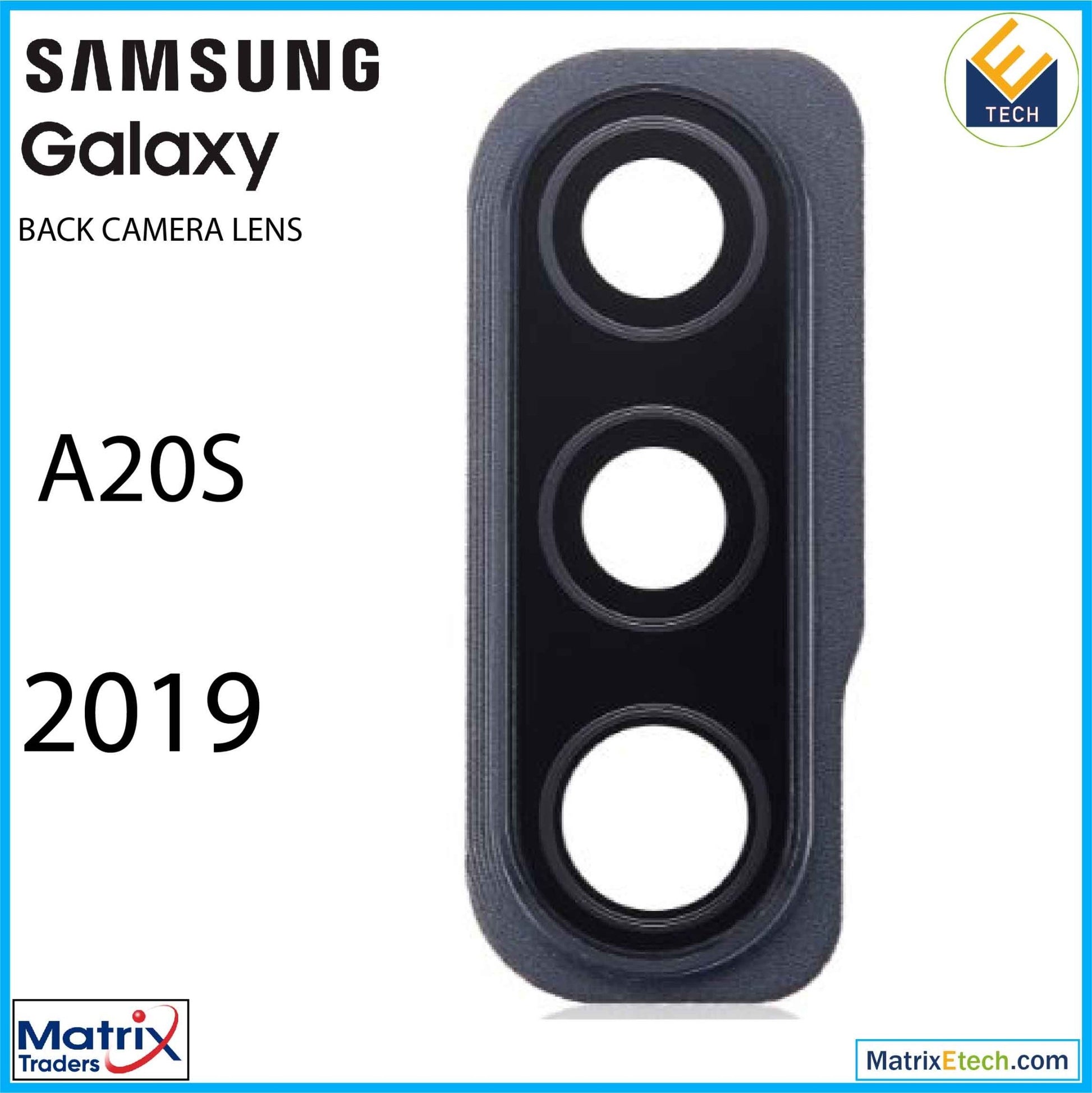 Samsung Galaxy A50S (A507 2019) Back Camera Glass Lens And Cover Bezel - Matrix Traders