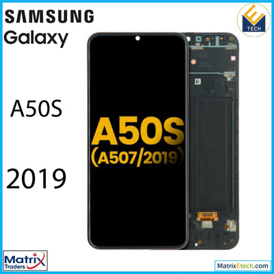 Samsung Galaxy A50s (A507 2019) OLED Assembly With Frame (Refurbished) - Matrix Traders