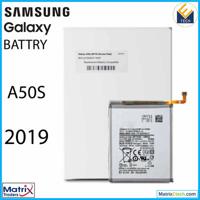 Samsung Galaxy A50s (A507 2019) Replacement Battery (EB - BA505ABU) (Service Pack) - Matrix Traders