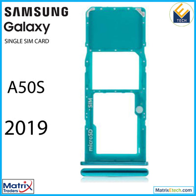 Samsung Galaxy A50S (A507 2019) Single Sim Card Tray - Matrix Traders