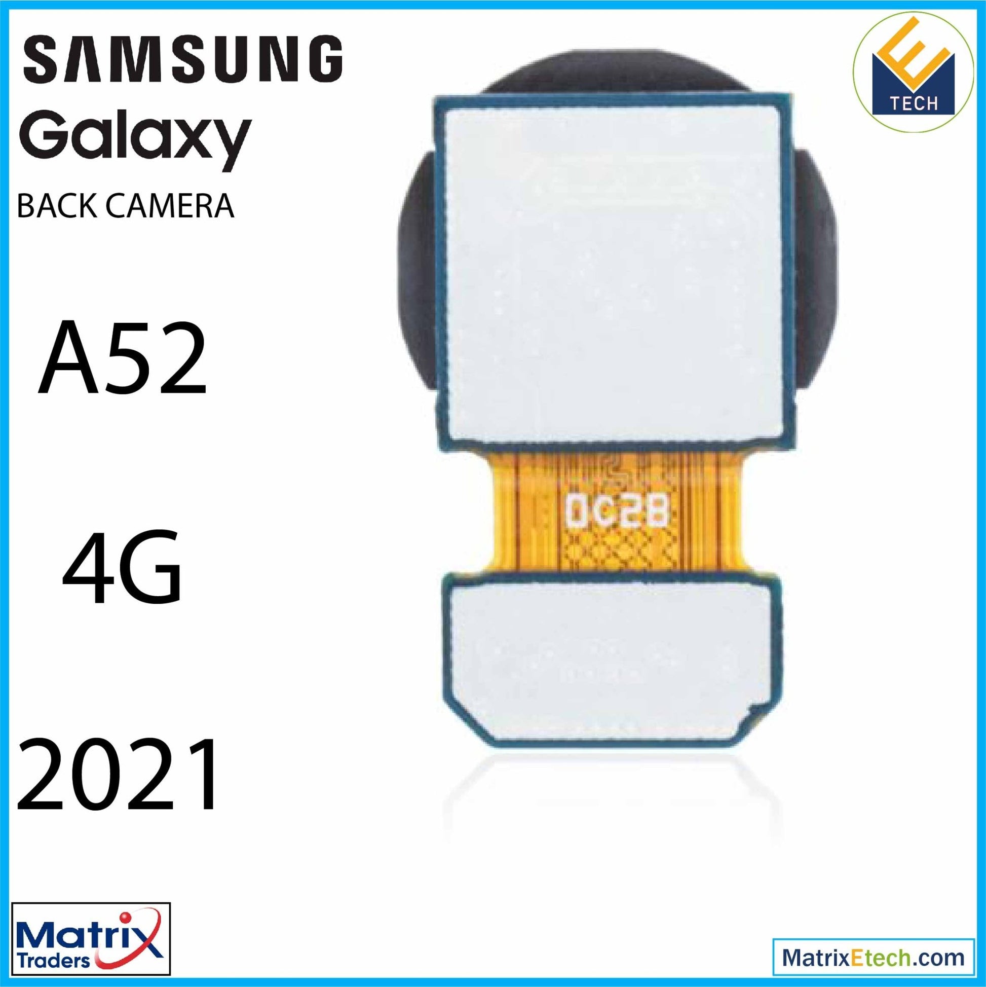 Samsung Galaxy A52 4G (A525 2021) Back Camera (Ultra Wide) - Matrix Traders