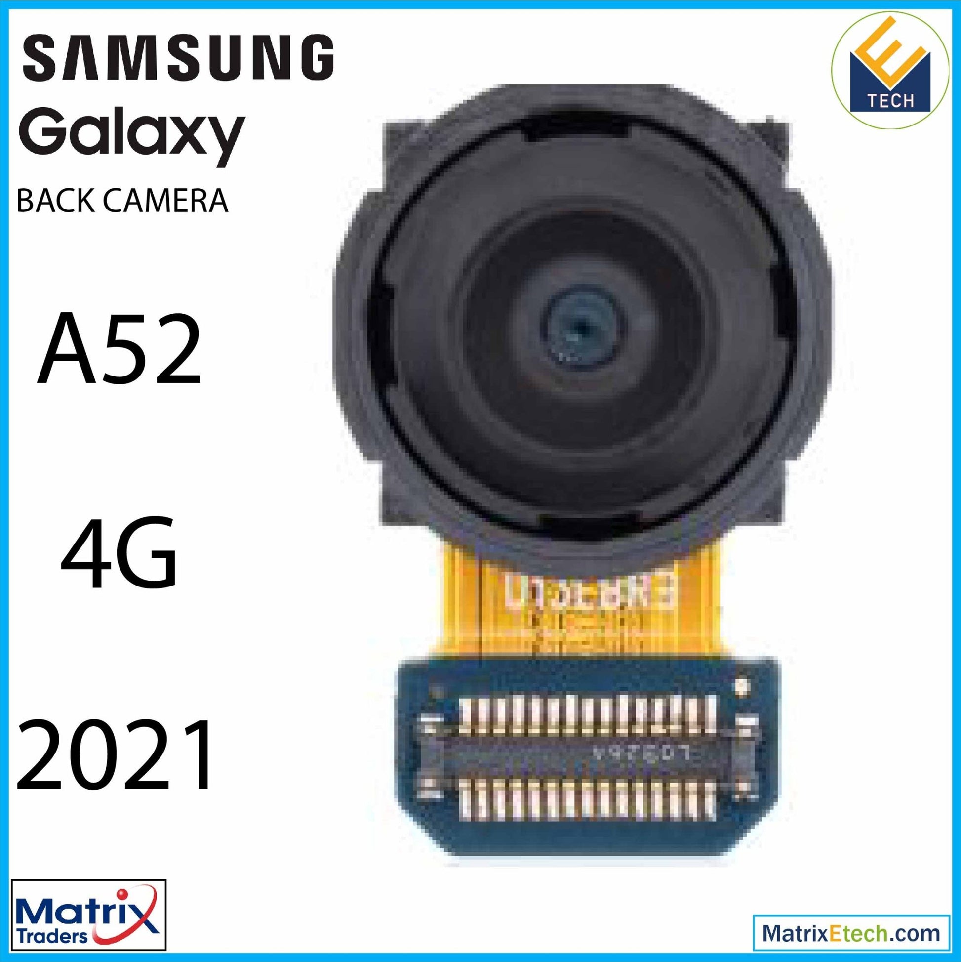 Samsung Galaxy A52 4G (A525 2021) Back Camera (Ultra Wide) - Matrix Traders